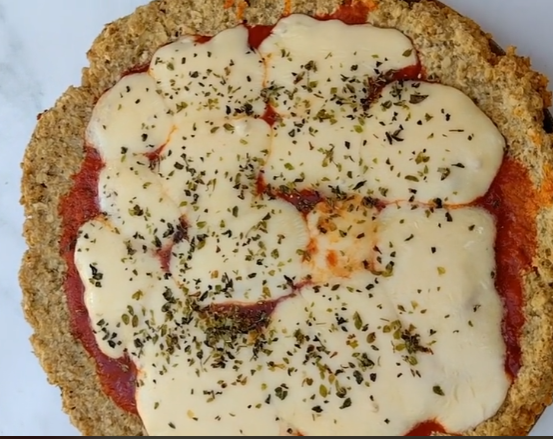 Pizza de avena